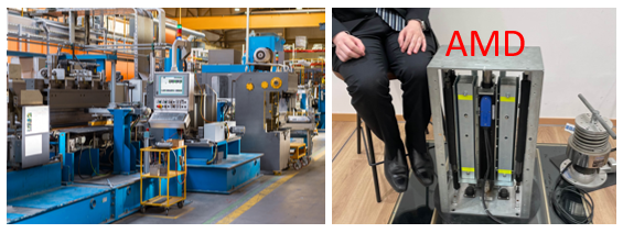 制振装置AMDでの設備機械振動対策を体感